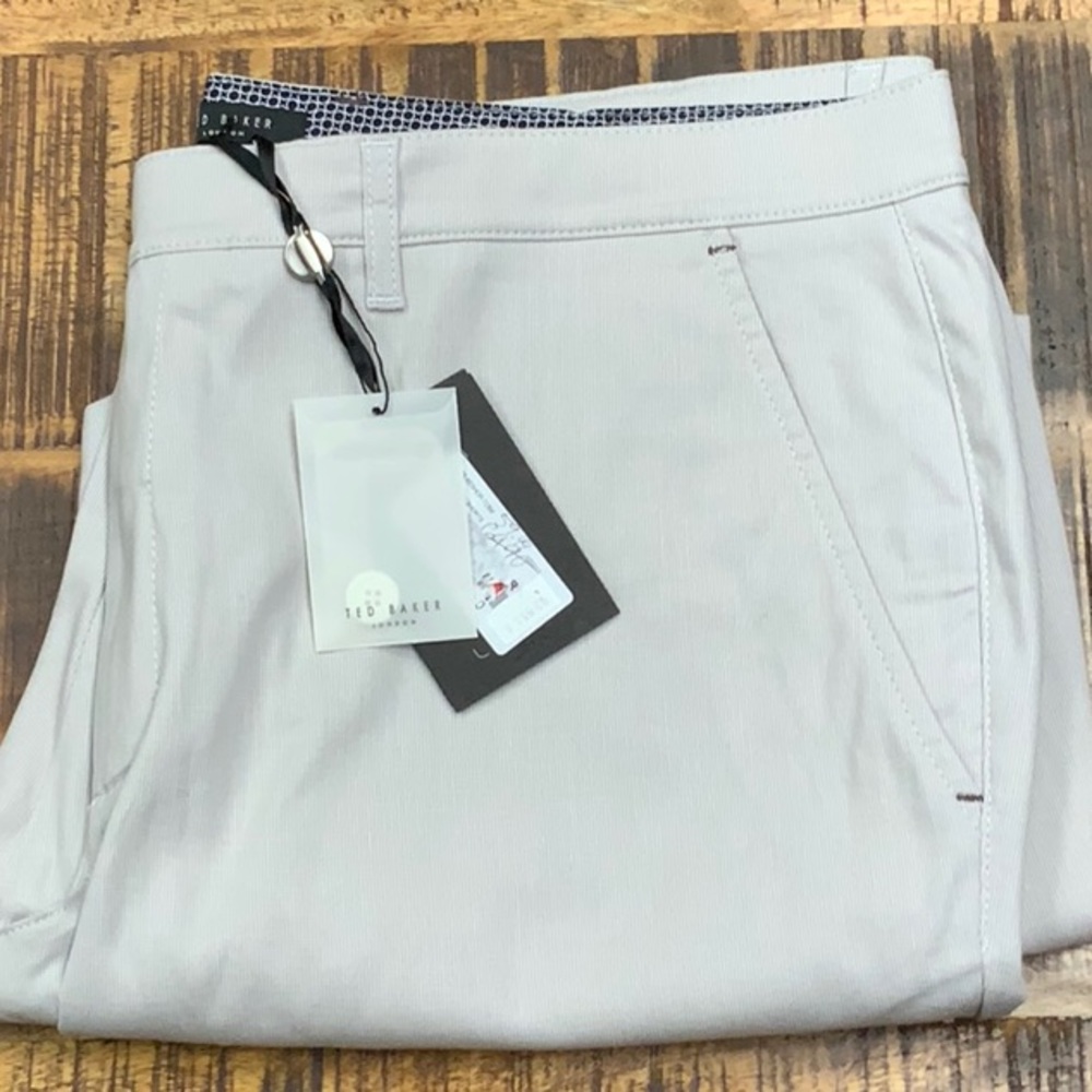 Ted Baker Semi Plain Shorts Natural